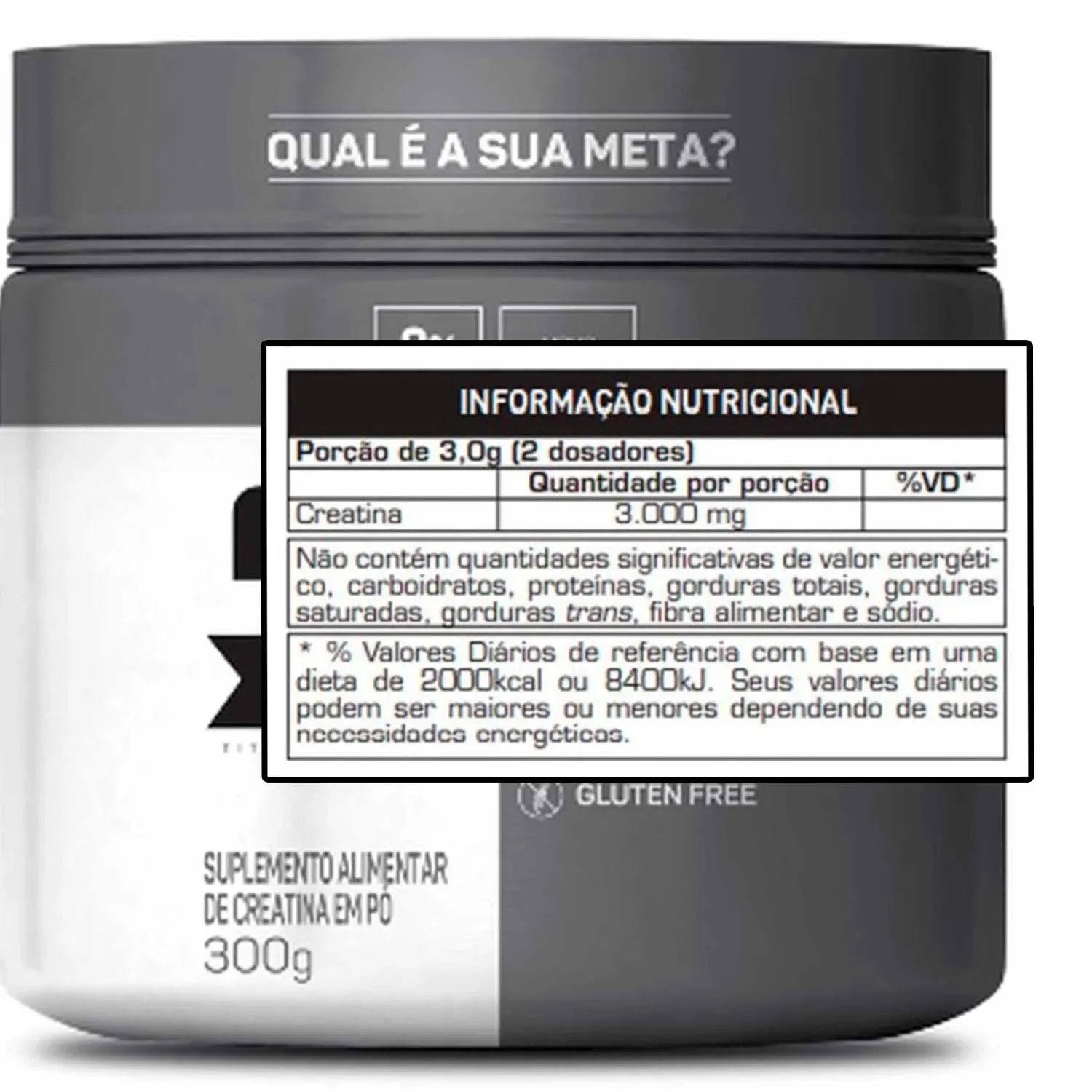 Foto 2 - Kit Whey Protein 900g + Creatina 300g